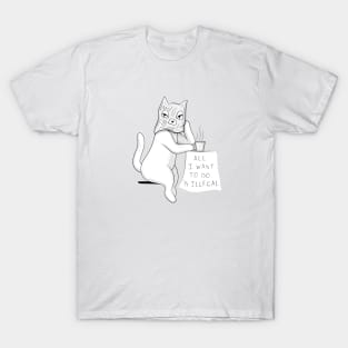 Illegal Cat T-Shirt